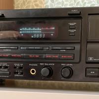 Kenwood KX W 6030 Piastra StereoTape Cassette Deck