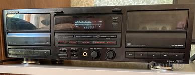Kenwood KX W 6030 Piastra StereoTape Cassette Deck
