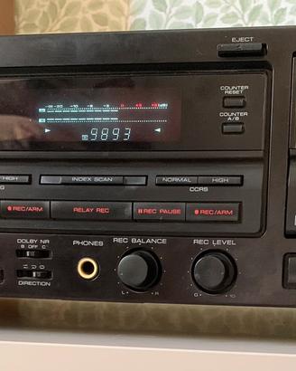 Kenwood KX W 6030 Piastra StereoTape Cassette Deck