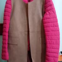 Gilet in renna color cammello