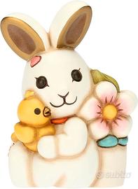 Thun - Coniglietta Joy giocherellona con pulcino e