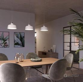 Tripla lampada a sospensione Creative Cables