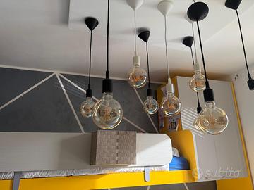 LAMPADARIO LAMPADINE E PORTA LAMPADA