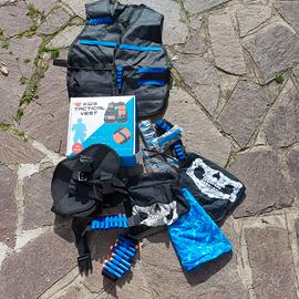 Attrezzatura per battaglie con pistole a dardi