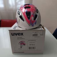 Casco x bici bambina taglia 46-52 Uvex
