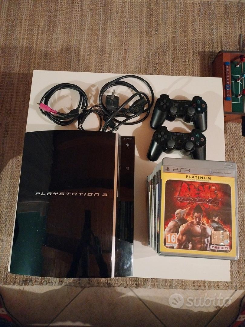 PS3 PlayStation 3 completa + 2 Pad + 14 giochi Console e Videogiochi