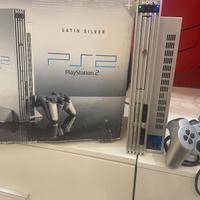 Ps2 satin silver con scatola
