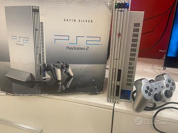 Ps2 satin silver con scatola