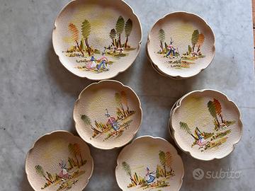 Piatti Lina Poggi Ceramiche Albisola Ce.As