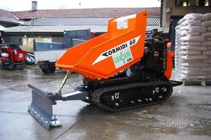 Motocarriola Cingolata Cormidi C60 Lama Neve