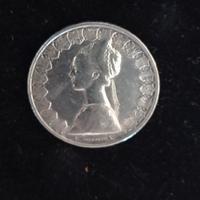 moneta da 500lire in argento 