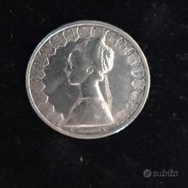 moneta da 500lire in argento 