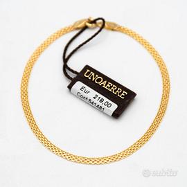Bracciale Unoaerre in oro giallo 9 kt MO1247