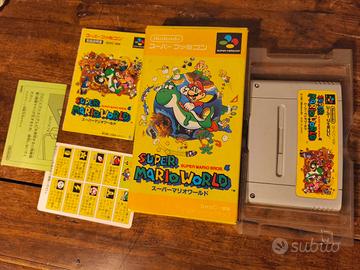 Super Famicom Mario World videogame Nintendo Jap 