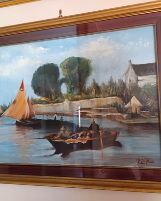 Opera olio su tela Pasquale Vitagliano 