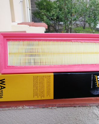 Filtro aria WIX WA 9556 + filtro olio WL 7429