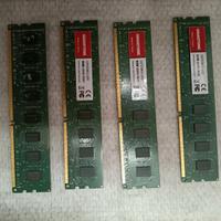 4x RAM Gigastone DDR3 8GB 1600