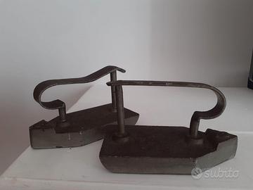 Set 2 ferri da stiro d'epoca