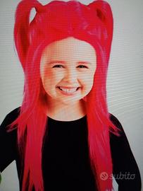 Parrucca Rosa Mira Kpop Demon Hunters Taglia Bimba