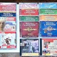 14 cd Rom per PC Enciclopedia Rizzoli Larousse 