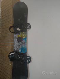 Set Snowboard Burton – Tavola Clash 155cm + Attacc