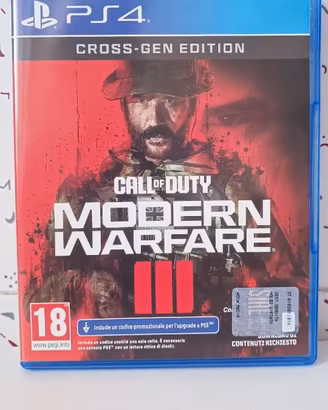 Call Of Duty Modern Warfare III Cross Gen Edition
