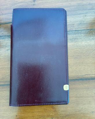Porta documenti Parker vintage bordeaux