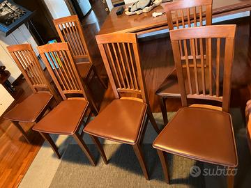 Set di 6 sedie per tavolo da pranzo Calligaris