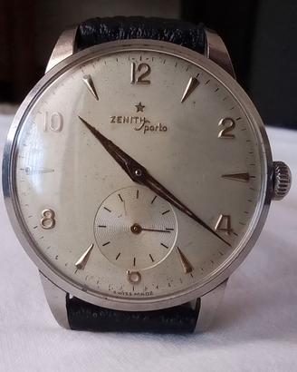 Zenith Sporto anno 1959, calibro 40 diametro 37 mm