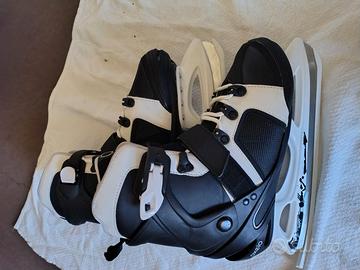 Pattini da ghiaccio n.40 marca "Oxelo"