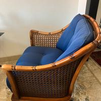 Poltroncina Giorgetti con ruote