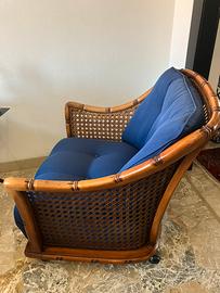 Poltroncina Giorgetti con ruote