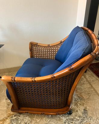 Poltroncina Giorgetti con ruote