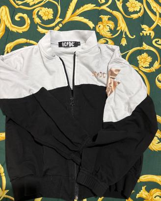 Felpa leggera AC/DC bimba 10 anni