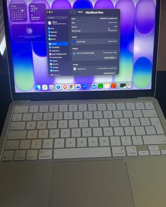 MacBook Neo 13" 2026 chip A18 Pro, 256 GB, 8 RAM