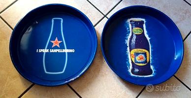 lotto Vassoi vintage Derby e Sanpellegrino gadget