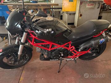 DUCATI MONSTER 695 ANNO 2007 - TERMIGNONI CARBONIO