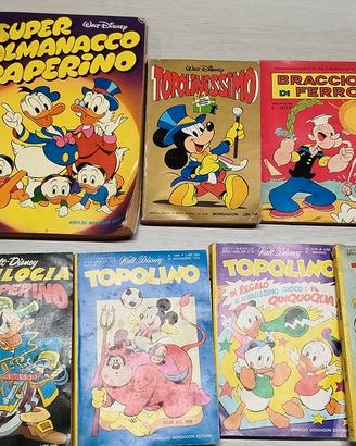 Fumetti vintage Topolino Paperino e altri