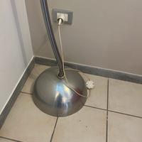 Lampada telescopica in metallo
