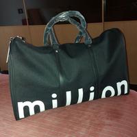 Borsone nylon nero - 1Million weekend bag