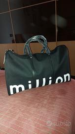 Borsone nylon nero - 1Million weekend bag