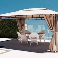Gazebo Giardino 3.20 x 4.20m