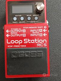 Boss RC5 loop station