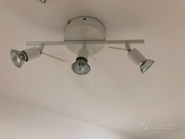 Faretti con binario da soffitto o parete