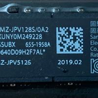 Apple SSD originale 128gb - 3ª generazione