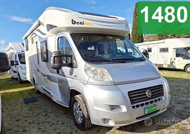 CAMPER BENIMAR DUCATO 6 POSTI LETTO MATRIMONIALE G