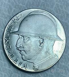 Moneta 20 Lire 1928 "Elmetto" - riproduzione