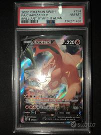 Charizard v astri lucenti PSA 8 