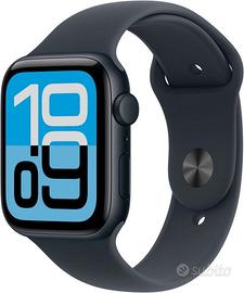 Apple Watch SE 3 GPS 44mm Midnight M/L Sigillato ⌚