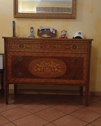 como' italiano intarsiato